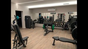 Выполненный проект домашнего тренажерного зала