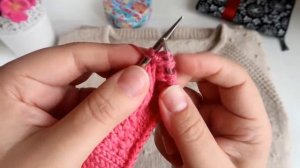 НЕЖНЫЙ УЗОР СПИЦАМИ // ЦВЕТОЧКИ ИЗ ТРЕХ ПЕТЕЛЬ