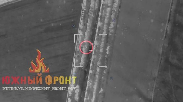 Уничтожение гаубицы ВСУ на Донецком направлении/Destruction Of The AFU Howitzer Near Donetsk