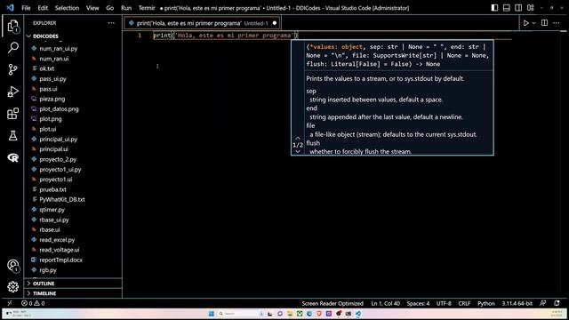 Instalacion de Python, Visual Studio y PyQt6 смотреть онлайн