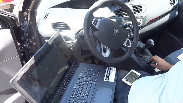 Обучение на ключ карта за Renault Scenic III