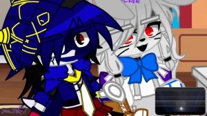 Security Breach Reacts To: “Never Be Alone” | FNAF | (Gacha Club/Plus)