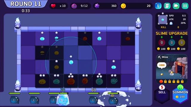 Slime World - Gameplay android ios NFT game смотреть онлайн