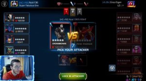 Battlegrounds Match Versus Enzo Eigen! | Marvel Contest Of Champions