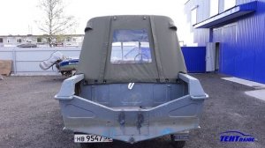 Ока-4 со стеклом "Аквастар" +ходовой тент.