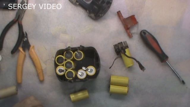 Ремонт аккумулятора шуруповерта BOSH смотреть онлайн