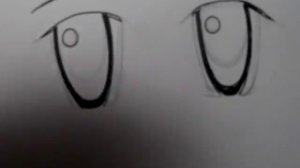 Как в стиле аниме рисовать глаза