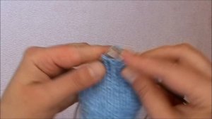 Необычный способ вязания детских носков на двух спицах