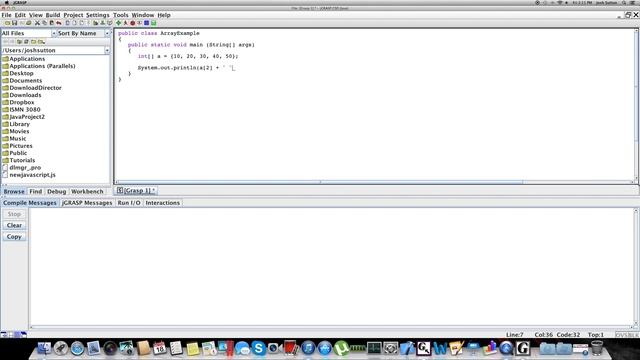 Array Example Java Tutorial