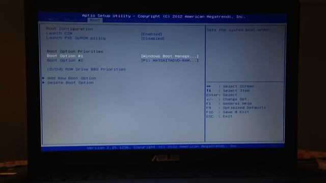 Downgrade asus x550L windows 8 to windows 7 bios settings смотреть онлайн