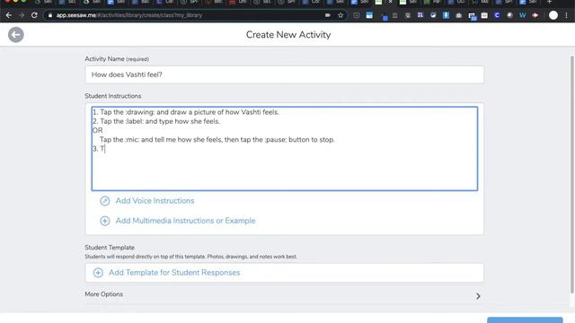 Seesaw SEL Read Aloud Activity смотреть онлайн