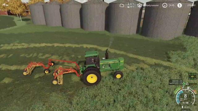 BACK TO HAYIN' WITH OUR NEW HAY RAKE | UMRV 1980s Roleplay MP Server | Farming Simulator 19 смотреть онлайн