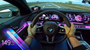 2023 BMW 740d (300hp) | 0-100 & 100-200 km/h acceleration? | by Automann in 4K