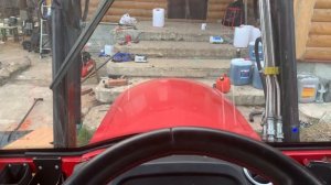 Dong Feng 244G2 закончил мотор, температура масла с теплообменником