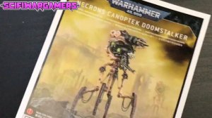 Necron Canoptek Doomstalker Unboxing - Warhammer 40000 - Games Workshop