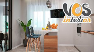 Интерьер квартиры в стиле хай тек в 4К