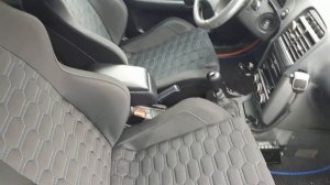 Анатомические кресла и Eva коврики в Ваз 2111