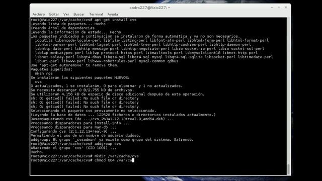 Instalacion de un servidor CVS en Linux смотреть онлайн