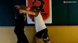 Михаил Бучак. Для ринга и улицы. Защита локтями из муай тай против ударов руками для самообороны