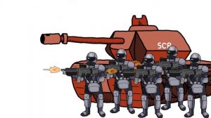 SCP-682 VS SCP Foundation MTF (SCP Animation)