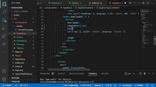 Material UI Course #5 | Routing & Navigation смотреть онлайн