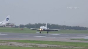 быстрая посадка Як-40: заход носом вниз и реверс в воздухе RA-87908 Вологодское АП