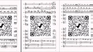 Bachianas Brasileiras No.5 (H.Villa-Lobos) Ноты для вокала и 5 гитар