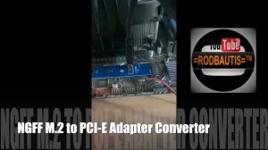NGFF M.2 to PCI E 4X Riser Card M2 M Key to PCIE X4 Adapter Converter