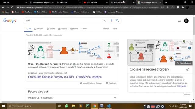 9  Post and CSRF token | Hindi Tutorial