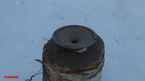 Может ли играть горящий динамик?!