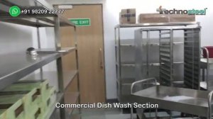 Latest Commercial Dish Wash Setup.