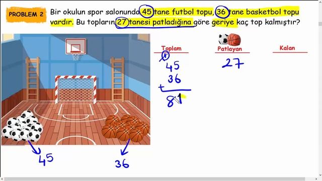 2.Sınıf Matematik Toplama ve Çıkarma Problemleri смотреть онлайн