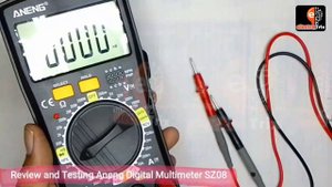 Review and Testing Aneng Digital Multimeter SZ08