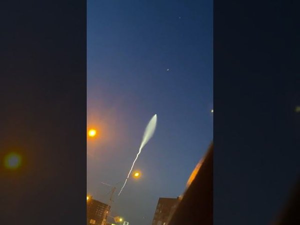 Пуск межконтинентальной баллистической ракеты