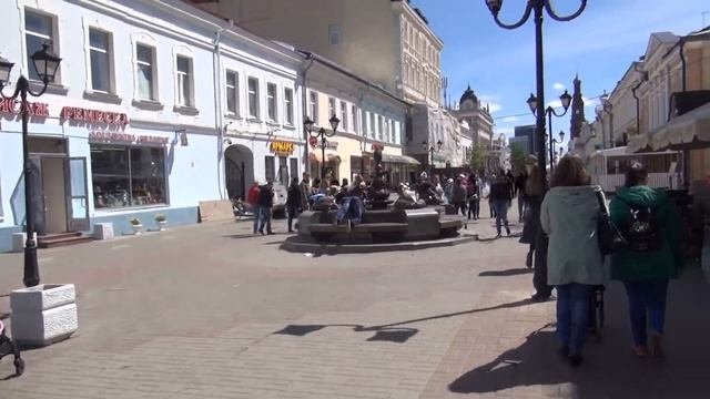 Республика Татарстан. г.Казань. Часть 9: Центр города. Улица Баумана (