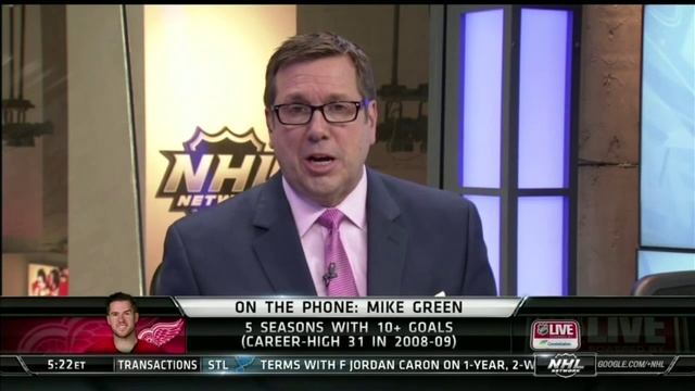 Mike Green, Post Signing Interview (7/1/15) смотреть онлайн