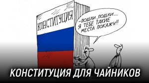 Конституция для чайников. Вся правда о конституции РФ. Как работает конституция РФ? Схема на бумаге