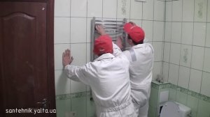 Установка полотенцесушителя - видеоурок