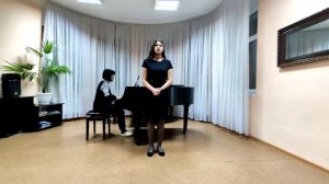 Александра Умнова - Г.Зейдлер, вокализ 10. Концертмейстер Надежда Максимова.