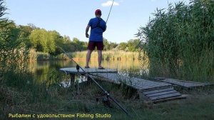 Рыбалка на поплавочную удочку. Карп на горох