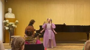 Песня "Весна". Исполняет Ксения Таранец
