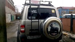 УАЗ Патриот: идея по изготовлению небольшой маркизы