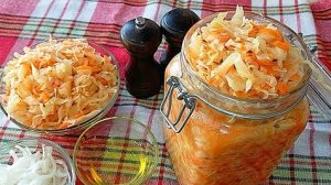 Самая ВКУСНАЯ Квашеная КАПУСТА на ЗИМУ, в КОТОРОЙ ВСЕ ВИТАМИНЫ СОХРАНЯЮТСЯ ! Квашеная КАПУСТА РЕЦЕПТ