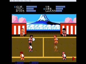 Nekketsu Koukou Dodgeball Bu (Famicom) - прохождение