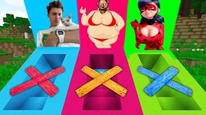 ЧТО СЛУЧИЛОСЬ В ЗАКРЫТЫХ ПОДВАЛАХ ВЛАД А4 ЛЕДИ БАГ ТОЛСТАЯ БАБКА ГРЕННИ В МАЙНКРАФТ ИСПЫТАНИЯ