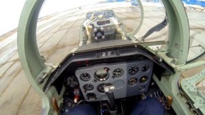 L-39 sound session. Second cockpit 1. GoPro.