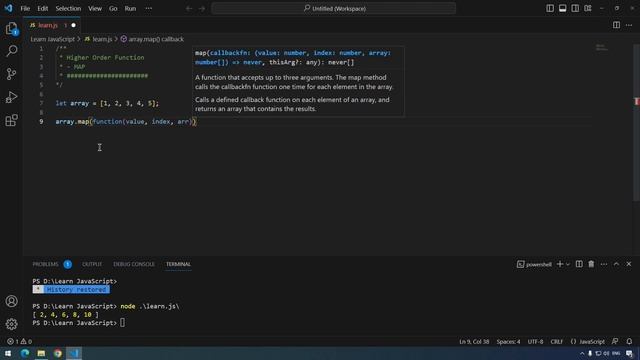 #64 - Higher Order Functions - Map - JavaScript Arabic Course