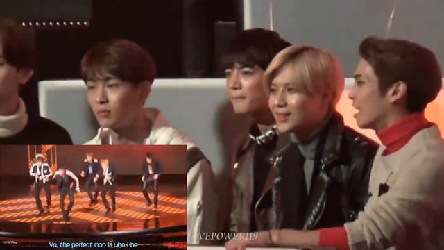 SHINee reaction to BTS Perfect Man by Shinhwa