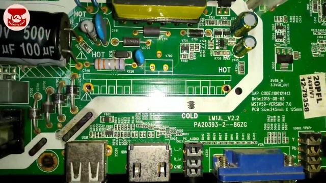PHILIPS LED TV SMPS Power Repair//Philips Mother Board Repair. смотреть онлайн
