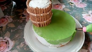 Торт " Кружка с раками". Торт для мужчины. Торт на день рождения .